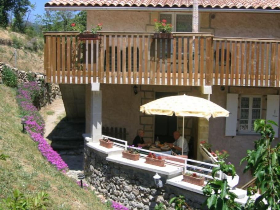 Gite Elisa Vals-les-Bains Exterior foto